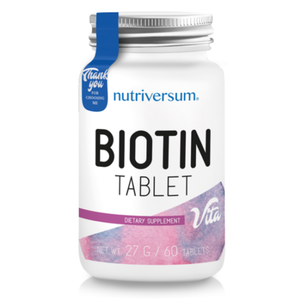 Biotin - 60 tabletta - VITA - Nutriversum