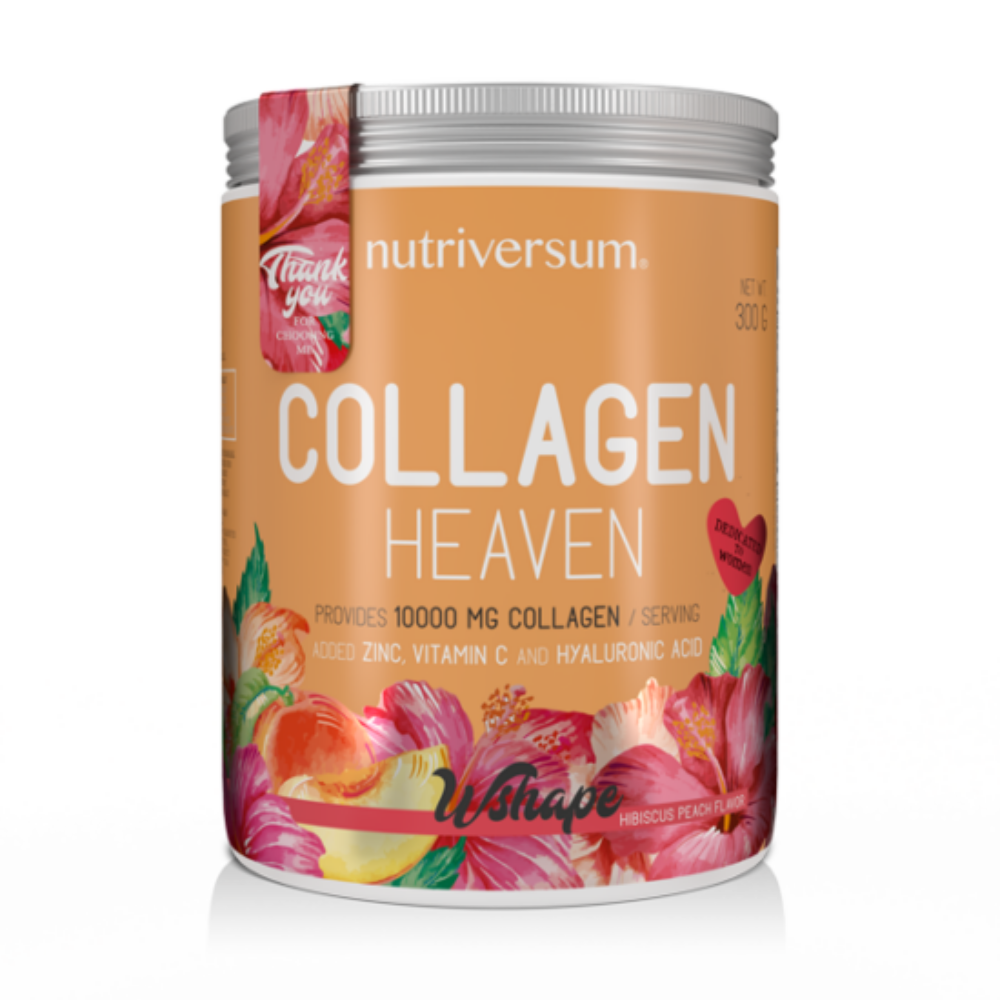 Collagen Heaven - 300 g - WSHAPE - Nutriversum - hibiszkusz-barack