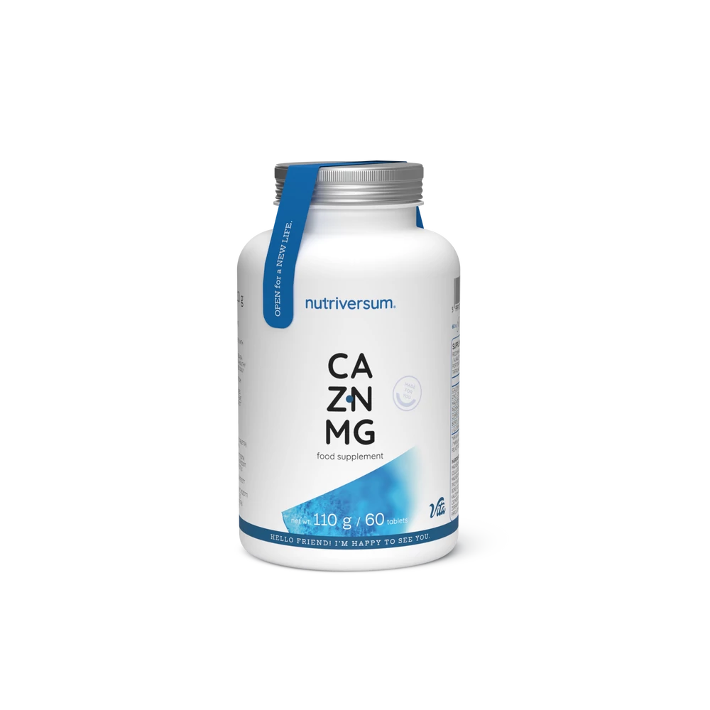 Kalcium - Cink - Magnézium 60 tabletta - Nutriversum