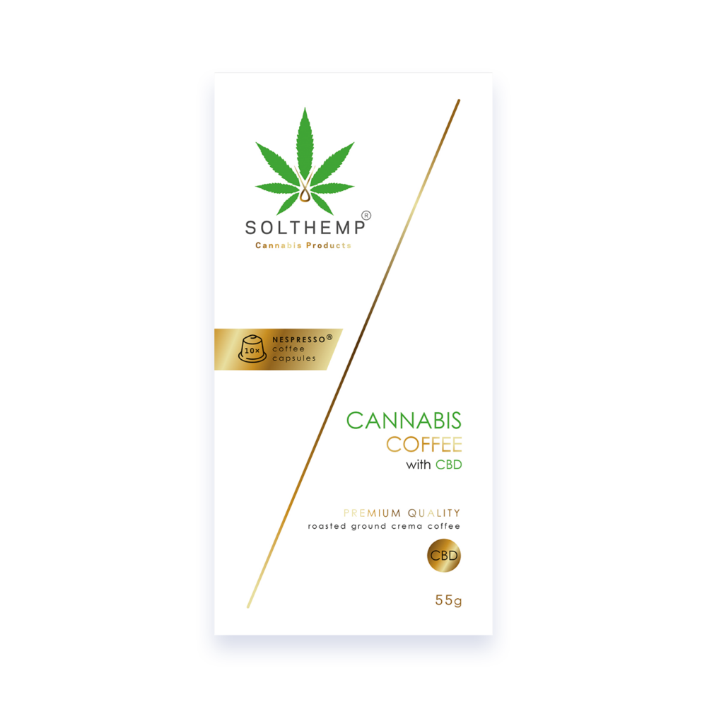 Solthemp® Cannabis Coffee / Crema Nespresso® kompatibilis kapszulában