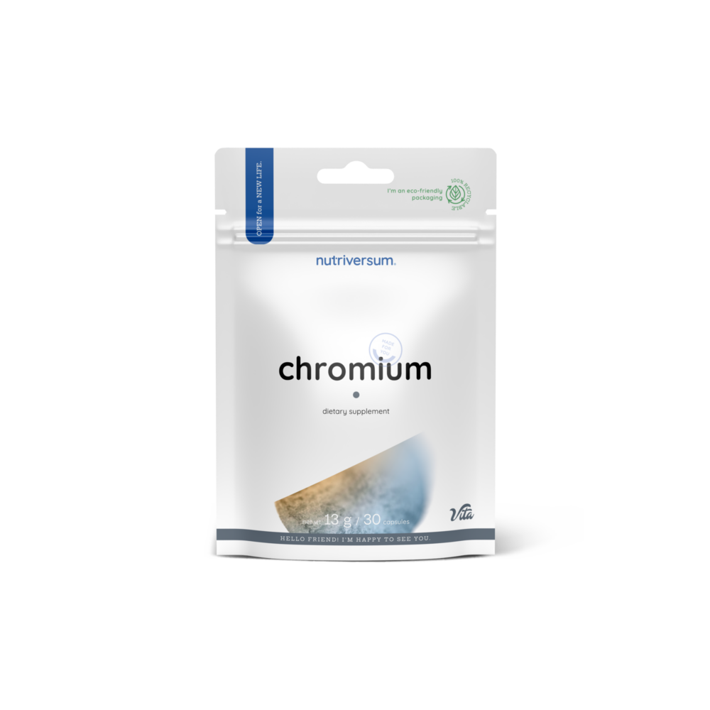 Chromium króm tabletta 30 tabletta - Nutriversum