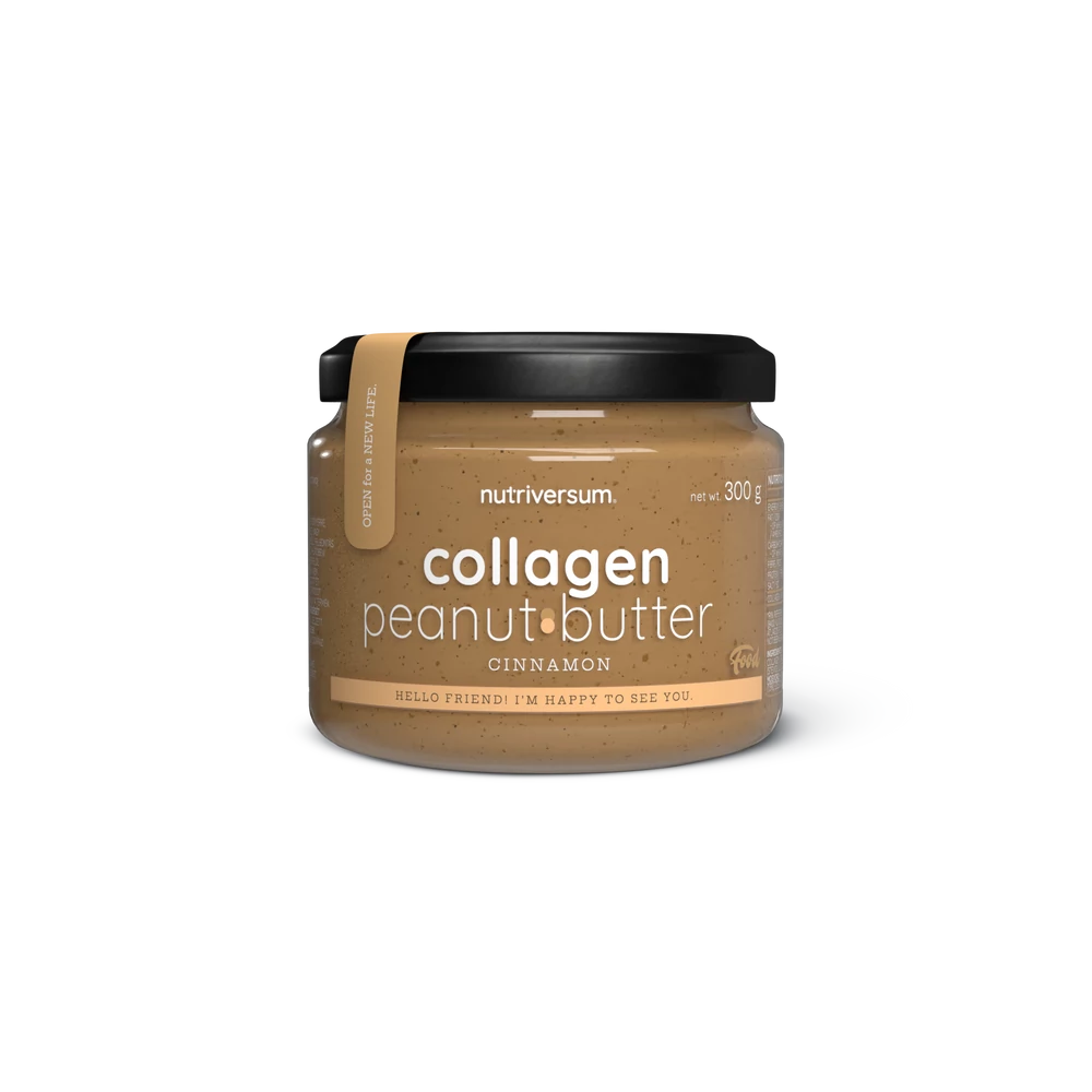 Collagen Peanut Butter 300 g - 3 íz - Nutriversum