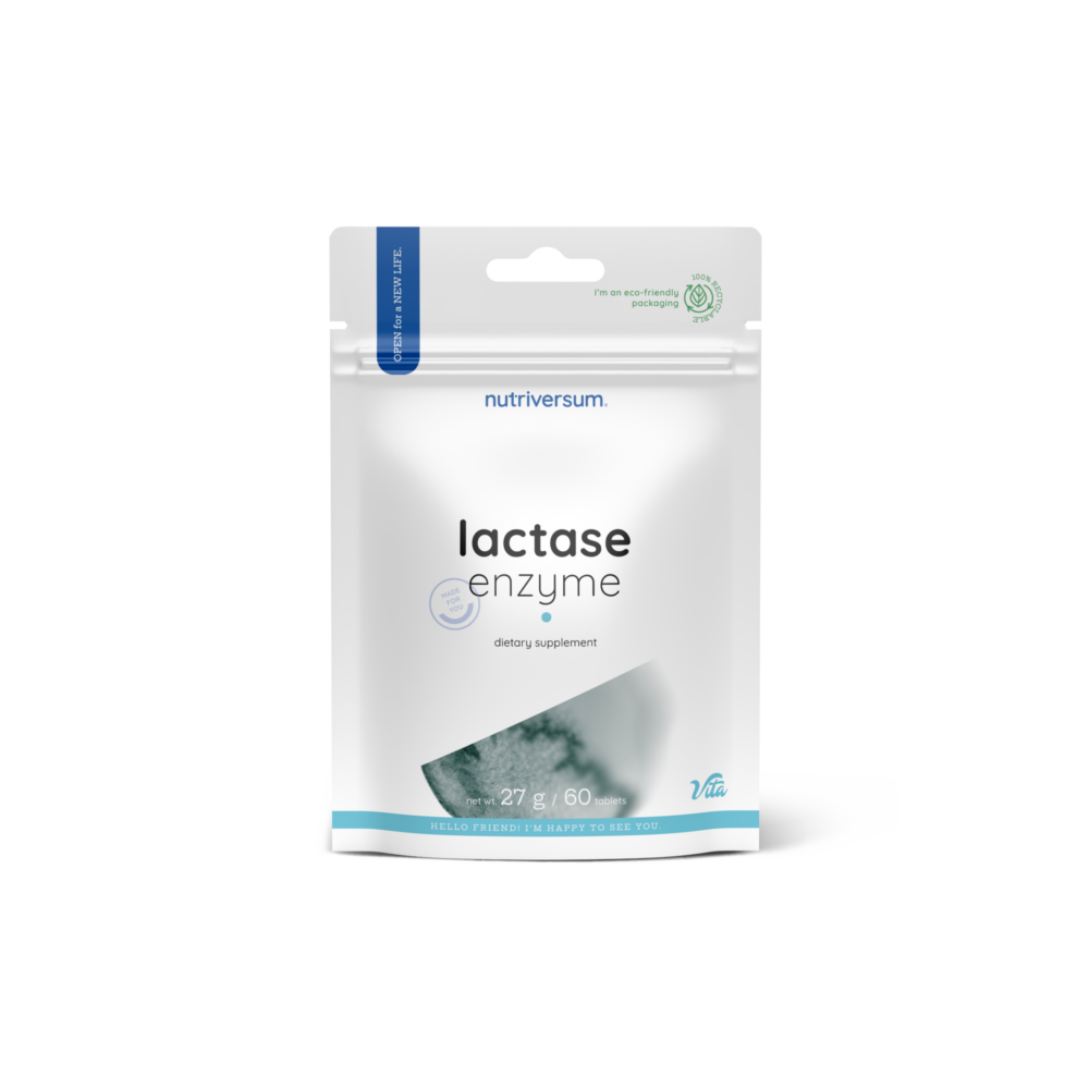 Lactase Enzyme laktáz enzim tabletta 60 tabletta - Nutriversum