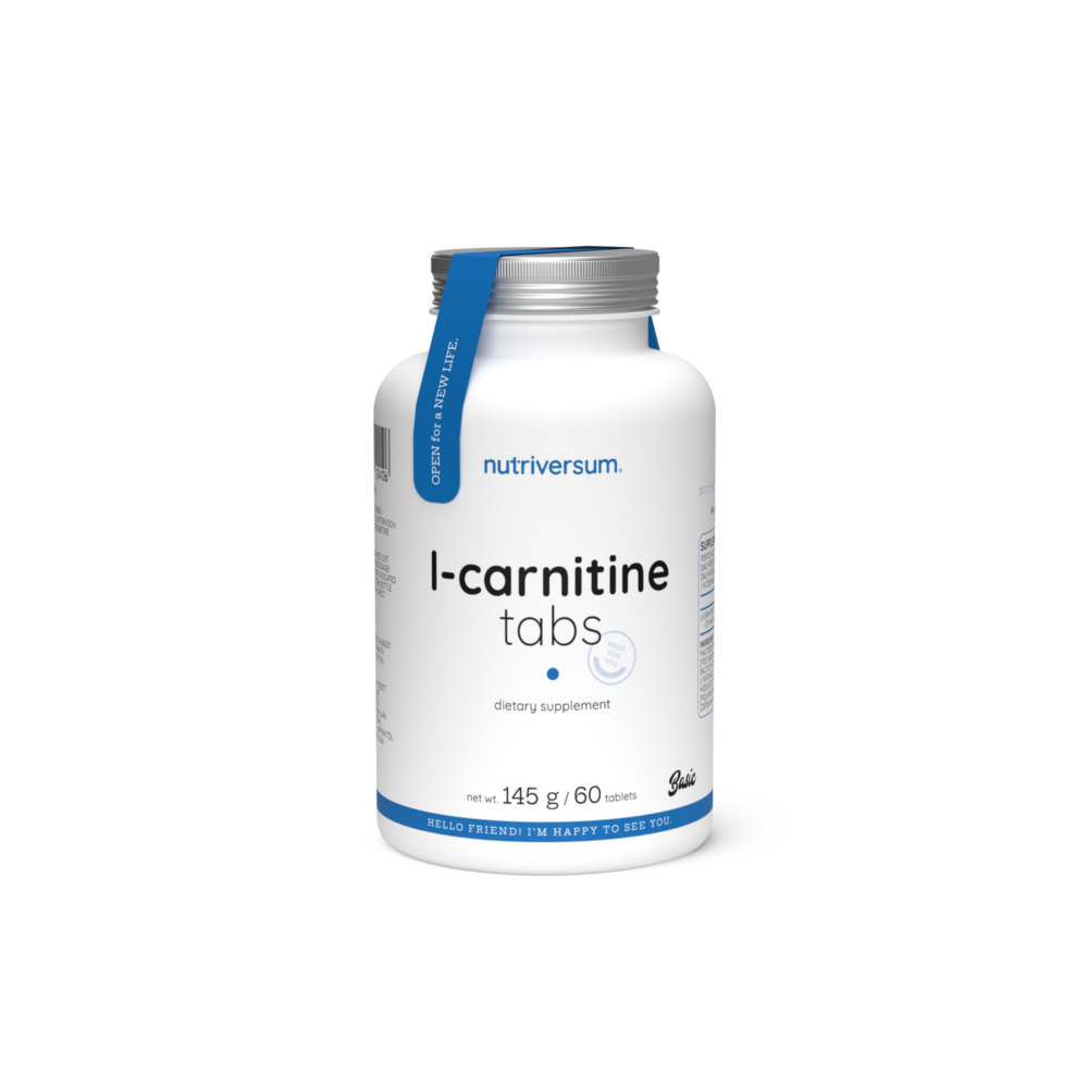 L-Carnitine Tabs L-karnitin tabletta 60 tabletta - Nutriversum