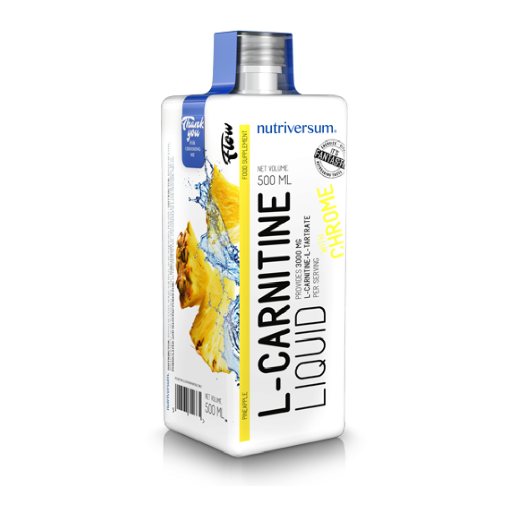 L-Carnitine 3 000 mg - 500 ml - FLOW - Nutriversum