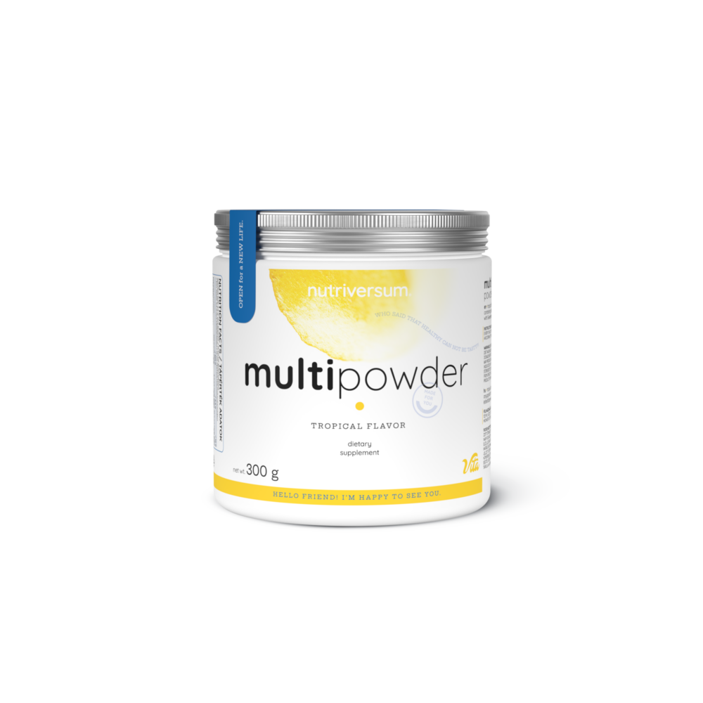 Multi Powder 300 g narancs 300 g - 2 íz - Nutriversum