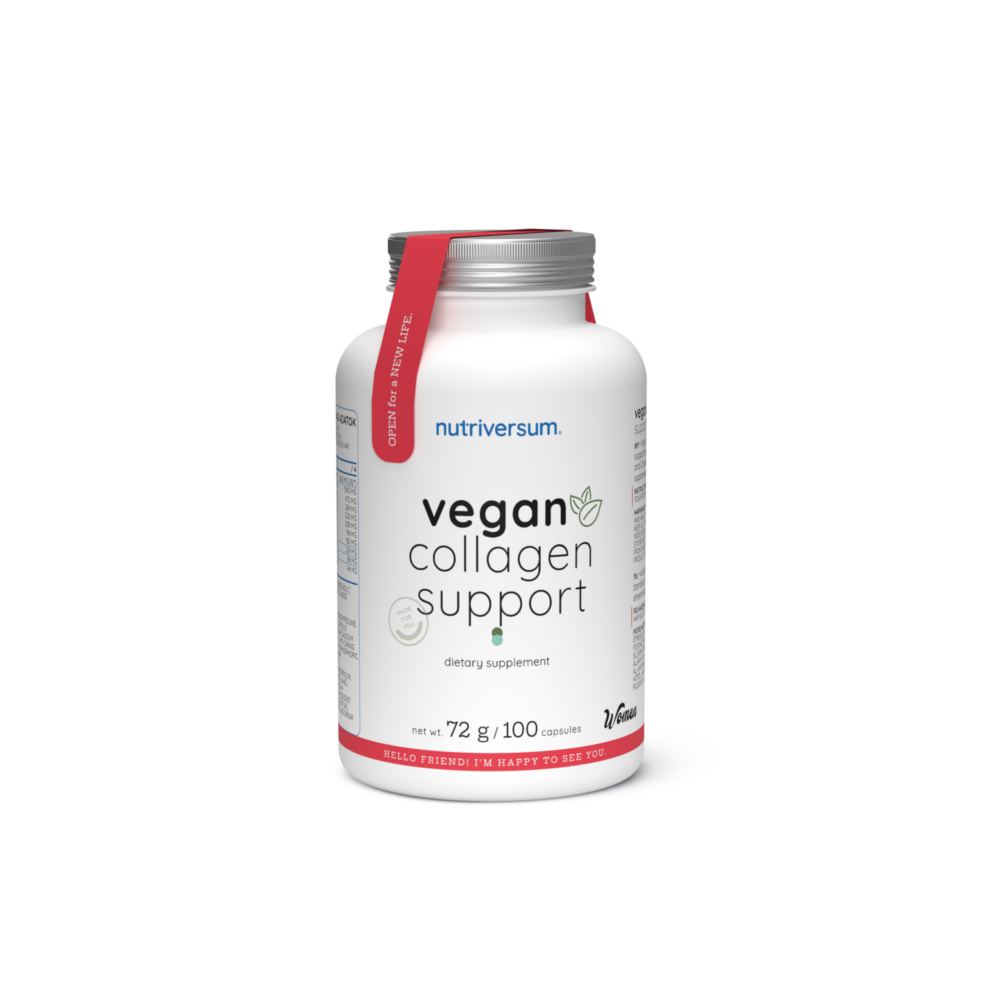 Vegan Collagen Support - 100 vegán kapszula - WSHAPE - Nutriversum