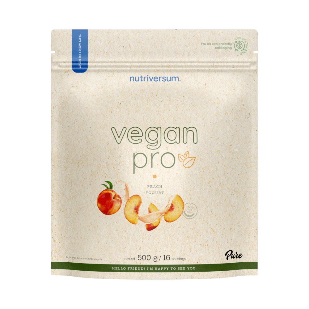 Pea &amp; Rice Vegan Protein - 500g - VEGAN - Nutriversum