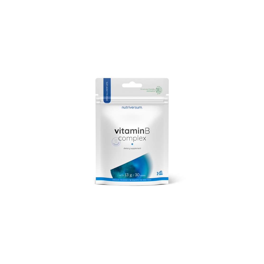 Vitamin B Complex 30 tabletta - Nutriversum