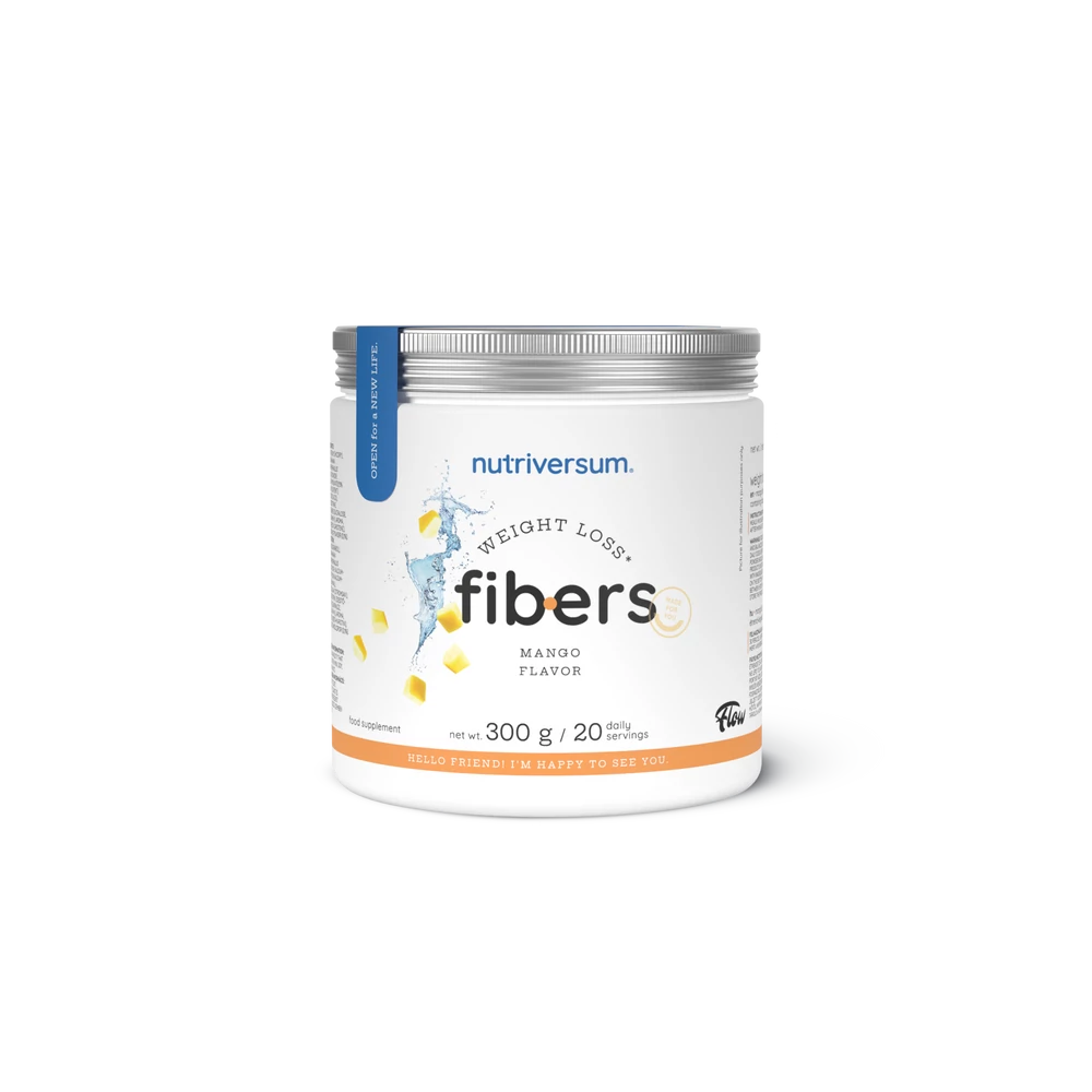 Weight Loss Fibers diétás rost italpor 300 g - 4 íz - Nutriversum
