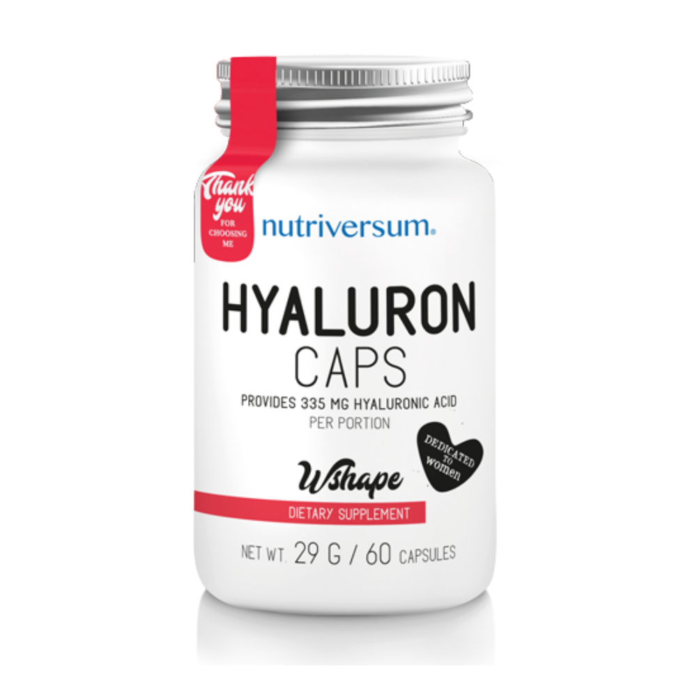 Hyaluron - 60 kapszula - WSHAPE - Nutriversum