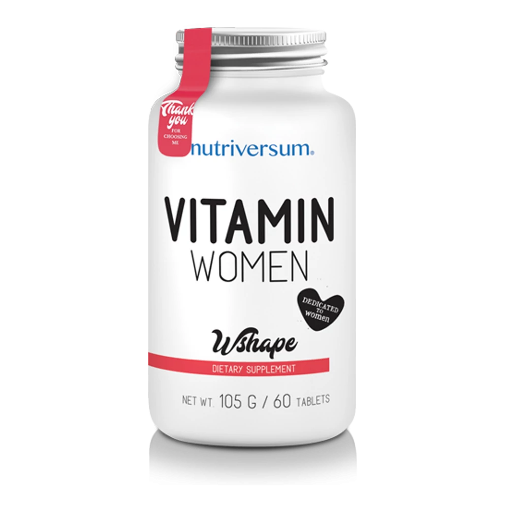 Vitamin Women - 60 tabletta - WSHAPE - Nutriversum