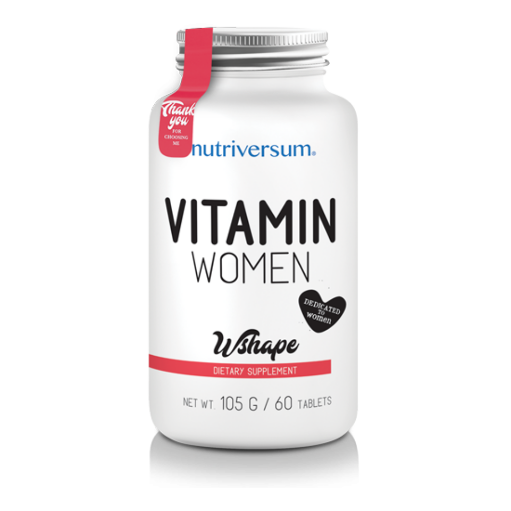 Vitamin Women - 60 tabletta - WSHAPE - Nutriversum
