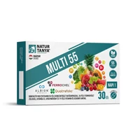 Natur Tanya® MULTI 55 Fermentált multivitamin, 55 féle koncentrált hatóanyag