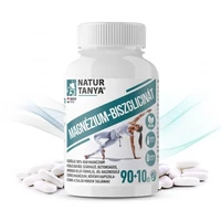 Natur Tanya® MAGNÉZIUM-BISZGLICINÁT - 100% magnézium-biszglicinát kelát, jól hasznosuló szerves magnézium, családi kiszerelésben