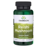 SWANSON Reishi (Ganoderma) gomba 600 mg / 60 db