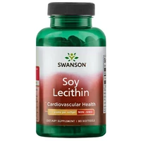 SWANSON Szója lecitin (GMO-mentes) 1200 mg / 90 db lágyzselatin kapszula